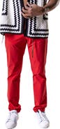 Maceoo Resistancesolid Red Drawstring Pants
