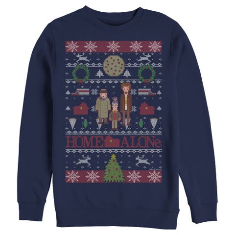 Men's Home Alone Characters Ugly Sweater  Sweatshirt