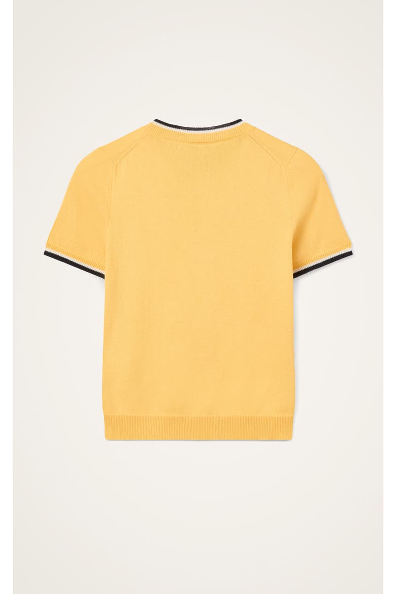 Busy-Bee Tee, Alternate, color, Solid Butter Yellow