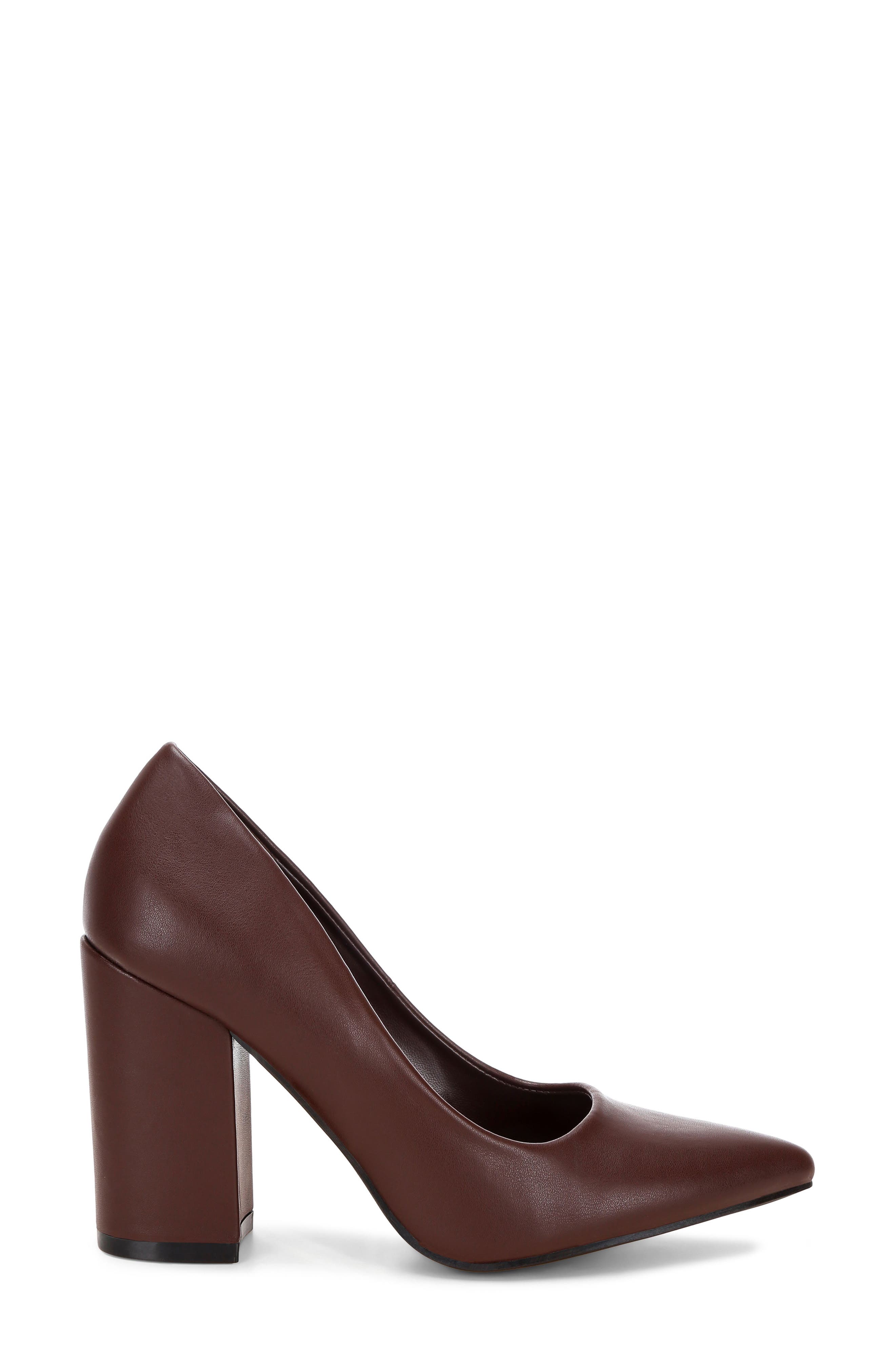 Zhuri Pointed Toe Pump, Alternate, color, BROWN