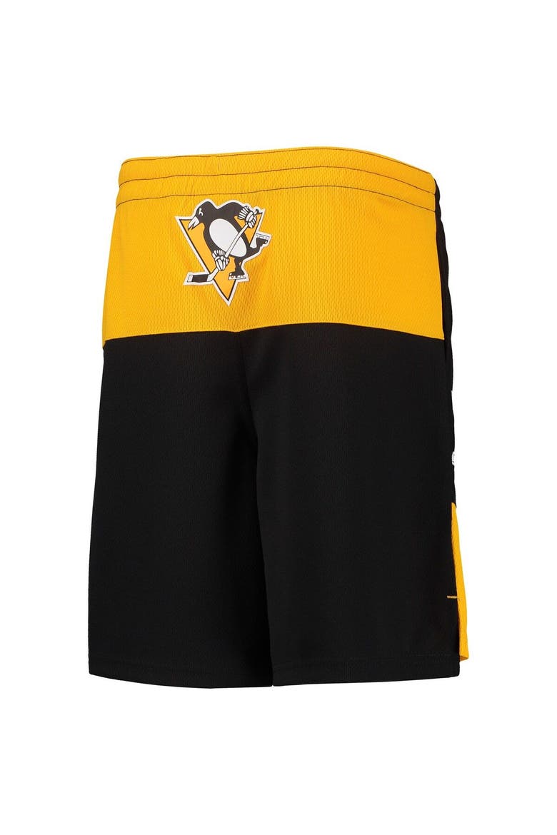 Youth Sidney Crosby Black Pittsburgh Penguins Pandemonium Name & Number Shorts, Alternate, color, Black