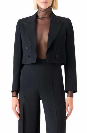 Short Wool Blend Jacket