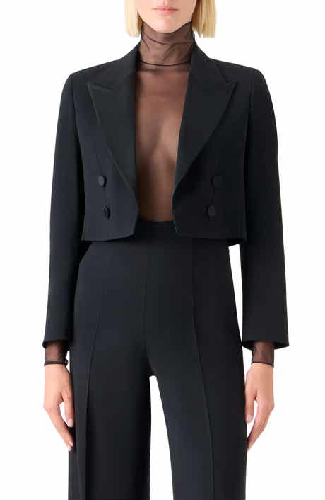 Short Wool Blend Jacket