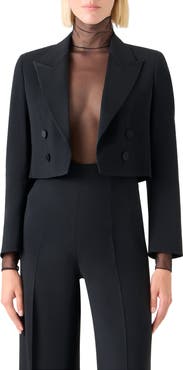 Akris Short Wool Blend Jacket