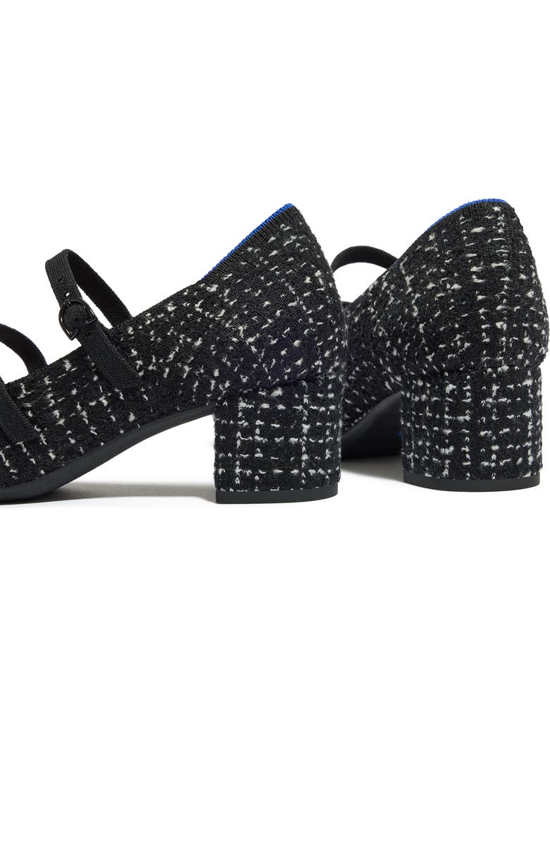 Rothy's The Double Buckle Mary Jane Heel, Alternate, color, Twilight Tweed