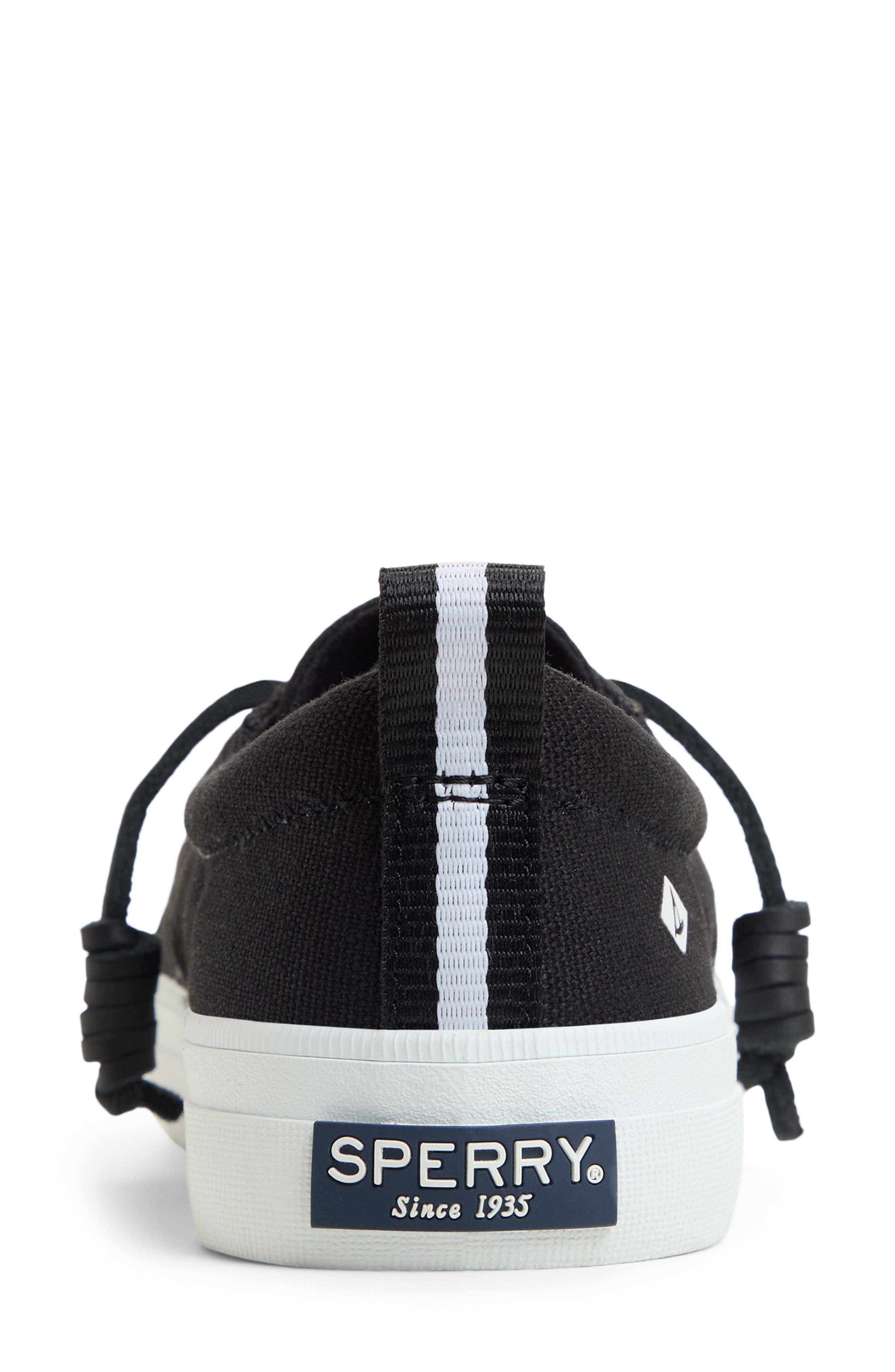 Sperry Crest Vibe Sneaker, Alternate, color, Black