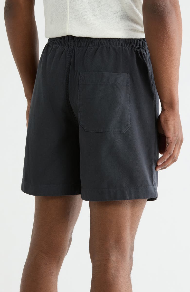 Joe's Drawstring Cotton Shorts, Alternate, color, Black