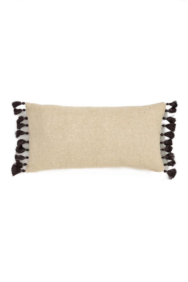 'Parma Zebra' Pillow, Alternate, color, BROWN