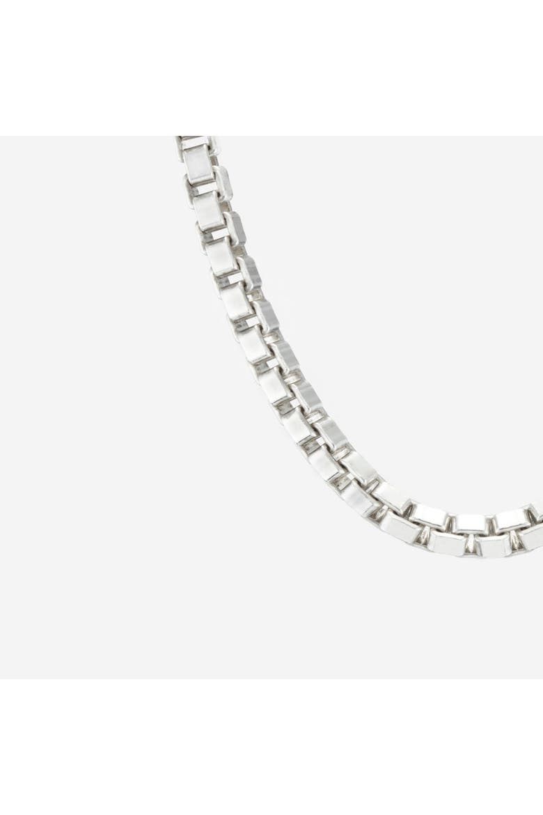 Venetian Chain Necklace, Alternate, color, Silver