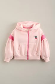Tucker + Tate Kids' Bubble Sleeve Cotton Blend Hoodie