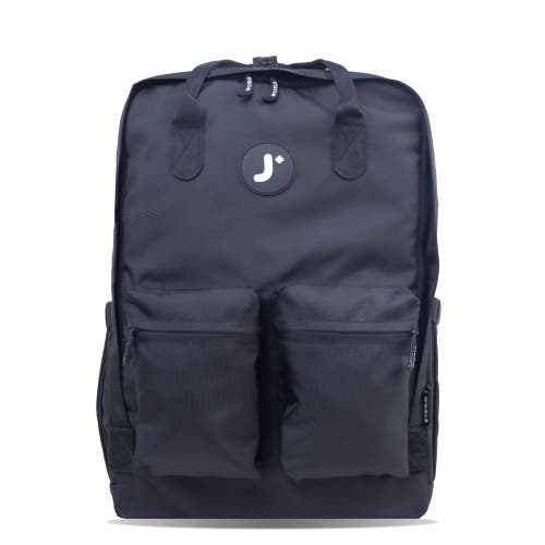 J World Timo Unisex Multi-Functional Laptop Backpack for School and Travel in Black at Nordstrom
