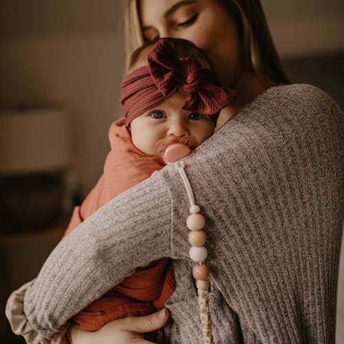 Parker Baby Co. Swaddle Set In Rose