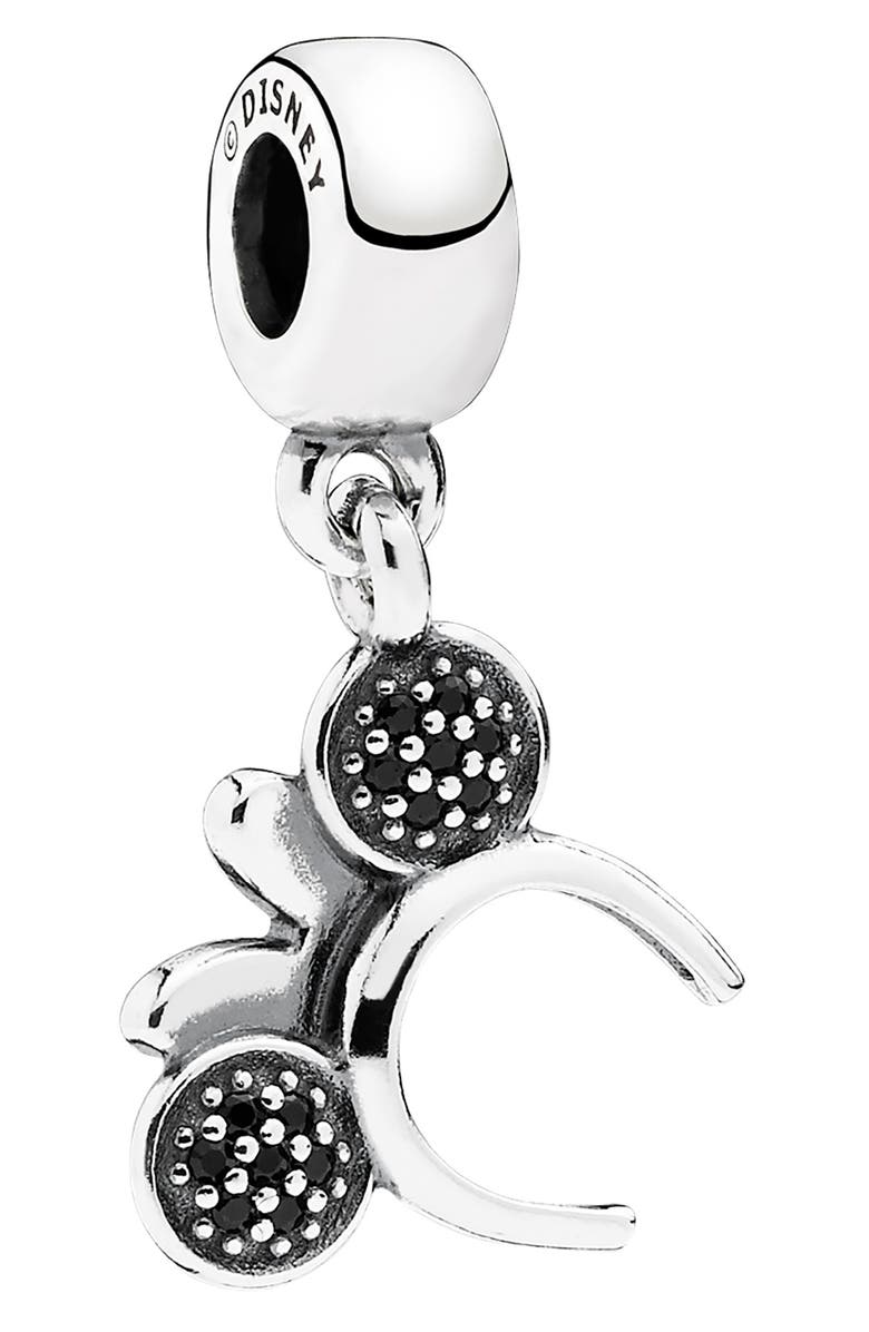 PANDORA Disney Minnie Mouse Headband Dangle Charm, Alternate, color,