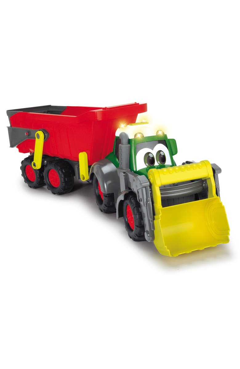 Dickie Toys HK Ltd Happy Fendt 25 Inch Farm Truck And Trailer, Alternate, color, Multicolored