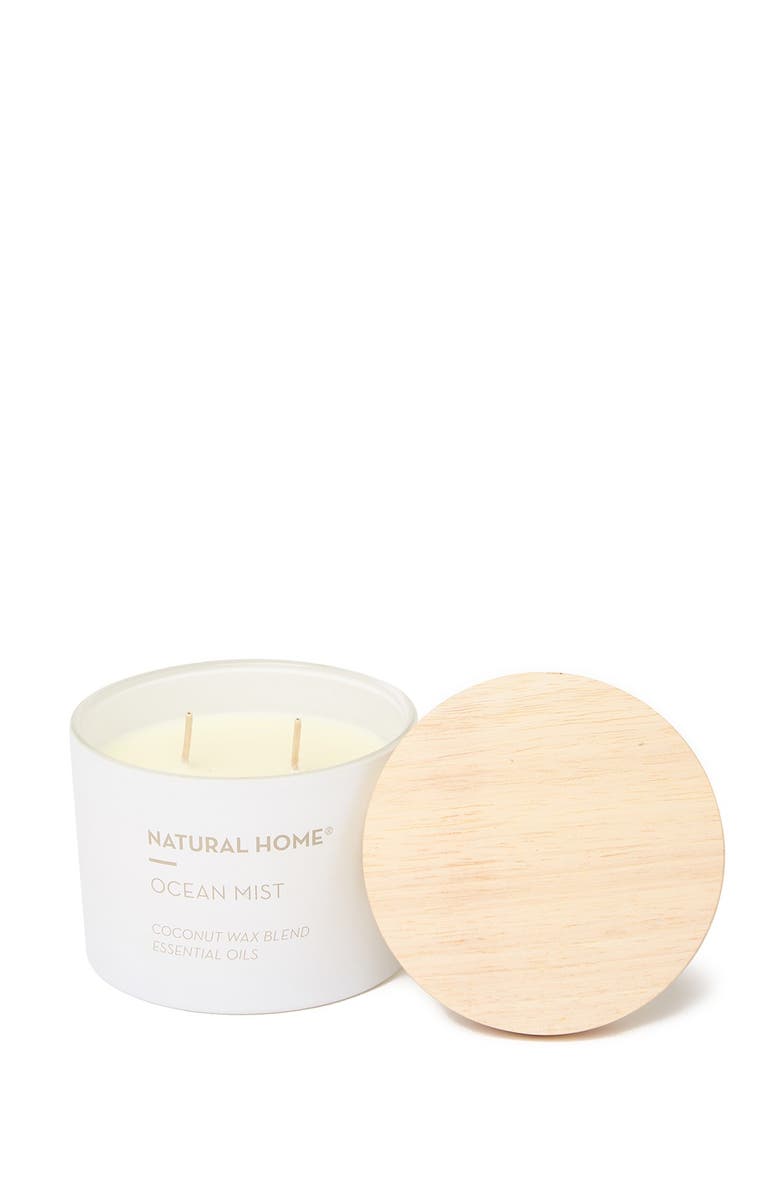 SAND AND FOG Natural Home Ocean Mist Candle - 12oz, Main, color, 