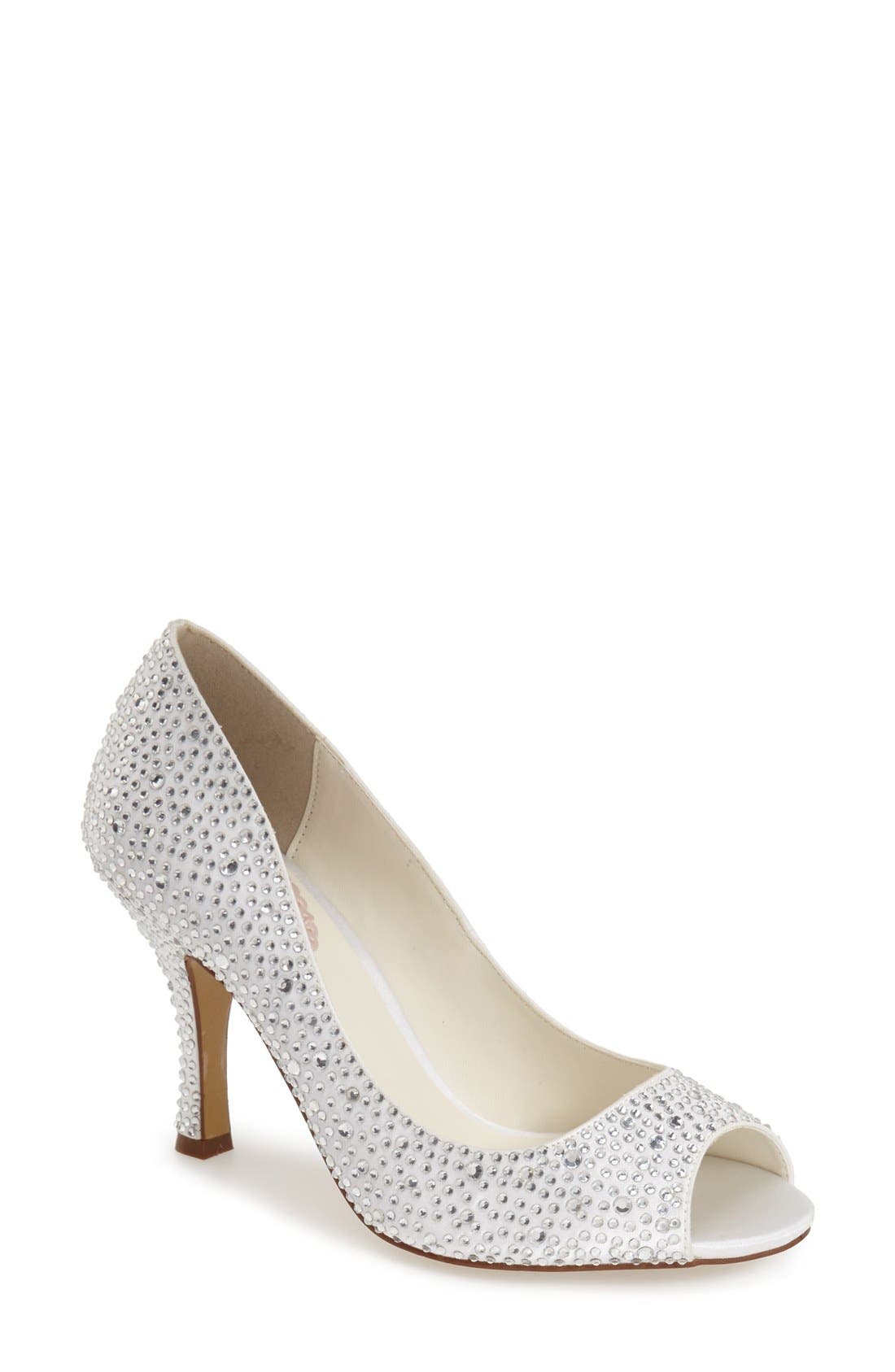 Paradox London Pink pink paradox london 'Celebrate' Peep Toe Pump, Main, color, 