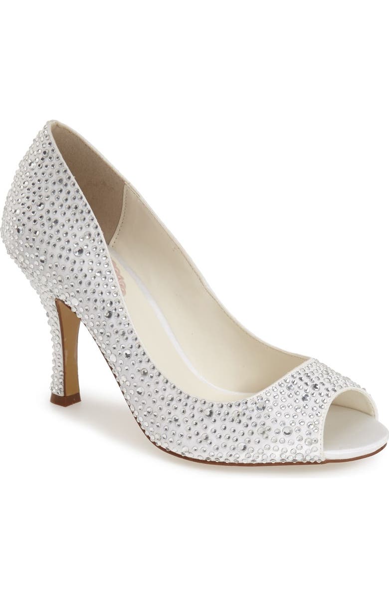 Paradox London Pink pink paradox london 'Celebrate' Peep Toe Pump, Main, color,