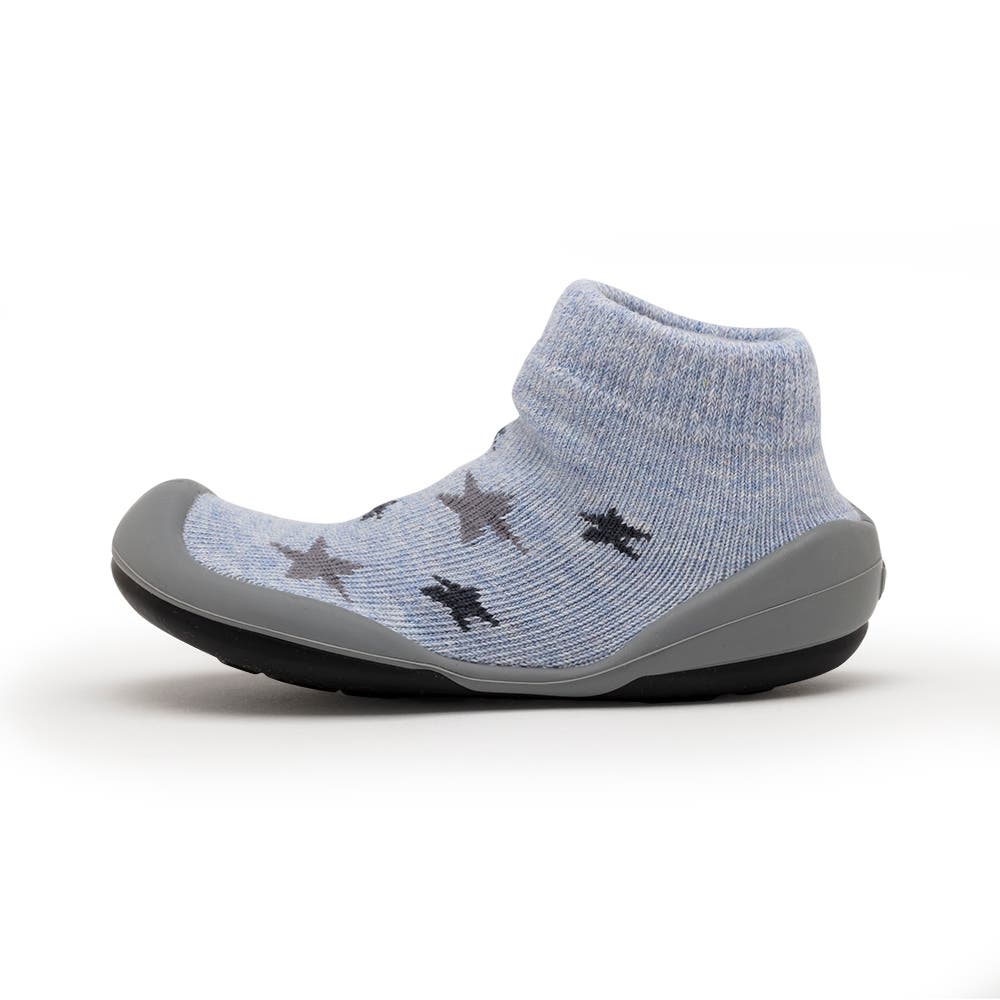Komuello Toddler Sock Shoes - Twinkle Twinkle, Alternate, color, Blue
