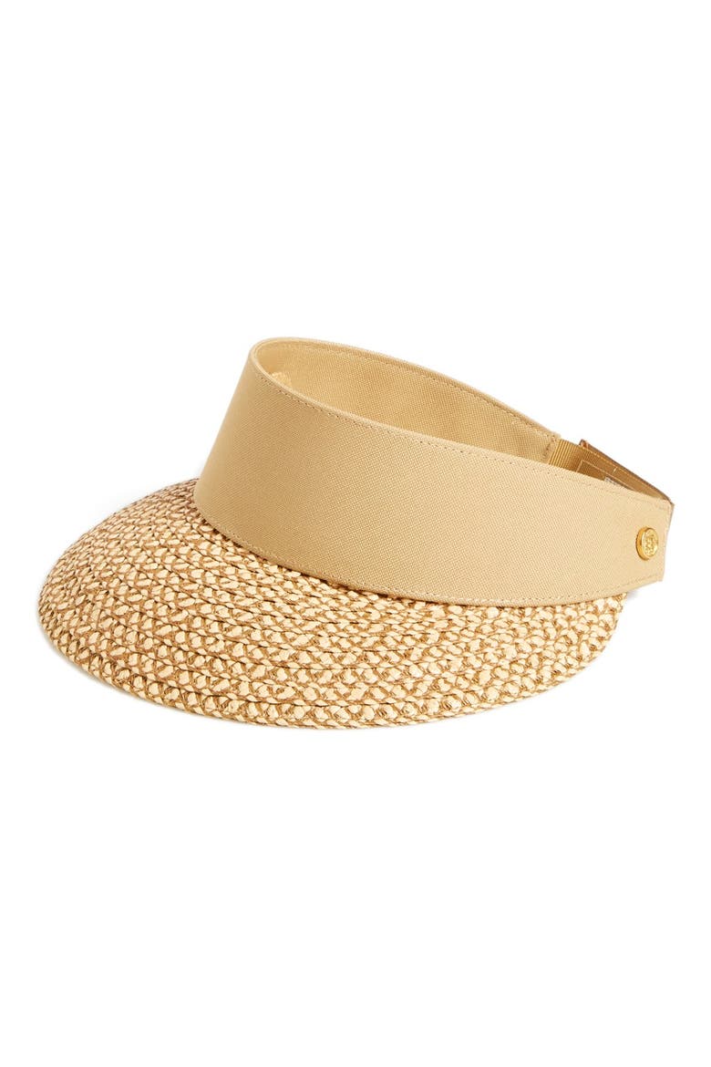 'Squishee® Champ' Custom Fit Visor, Main, color, PEANUT