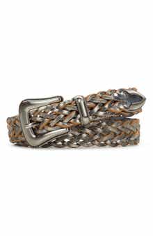 Patricia Nash Townsend Braided Metal Tipped Belt