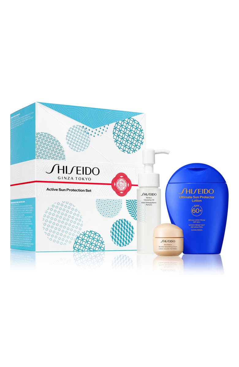 Shiseido Active Sun Protection Set (Limited Edition) $81 Value, Main, color, 