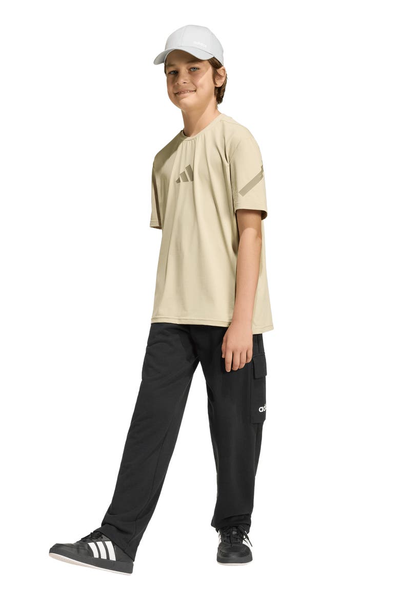 Kids' Z.N.E Stretch T-Shirt, Alternate, color, WONDER CARGO/ CLAY