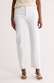 ÉTICA Tyler Raw Hem Straight Leg Jeans