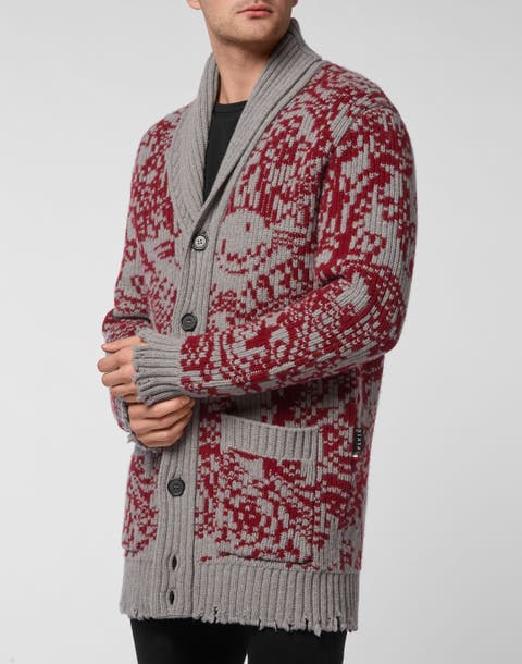 Cardigan Long Men