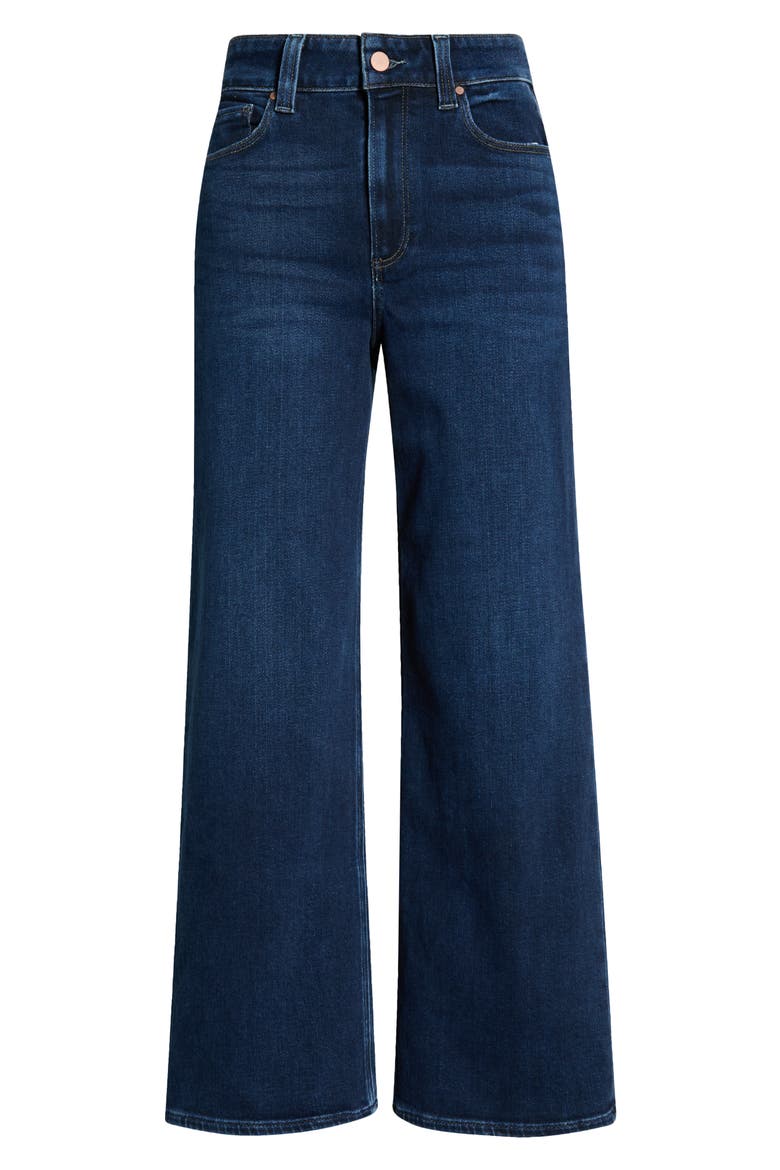 Anessa High Waist Wide Leg Jeans, Main, color, BASILICA