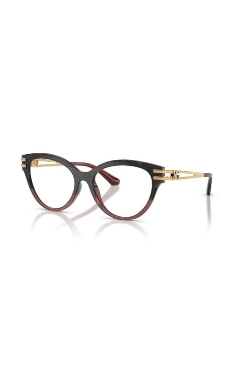 54mm Cat Eye optical glasses