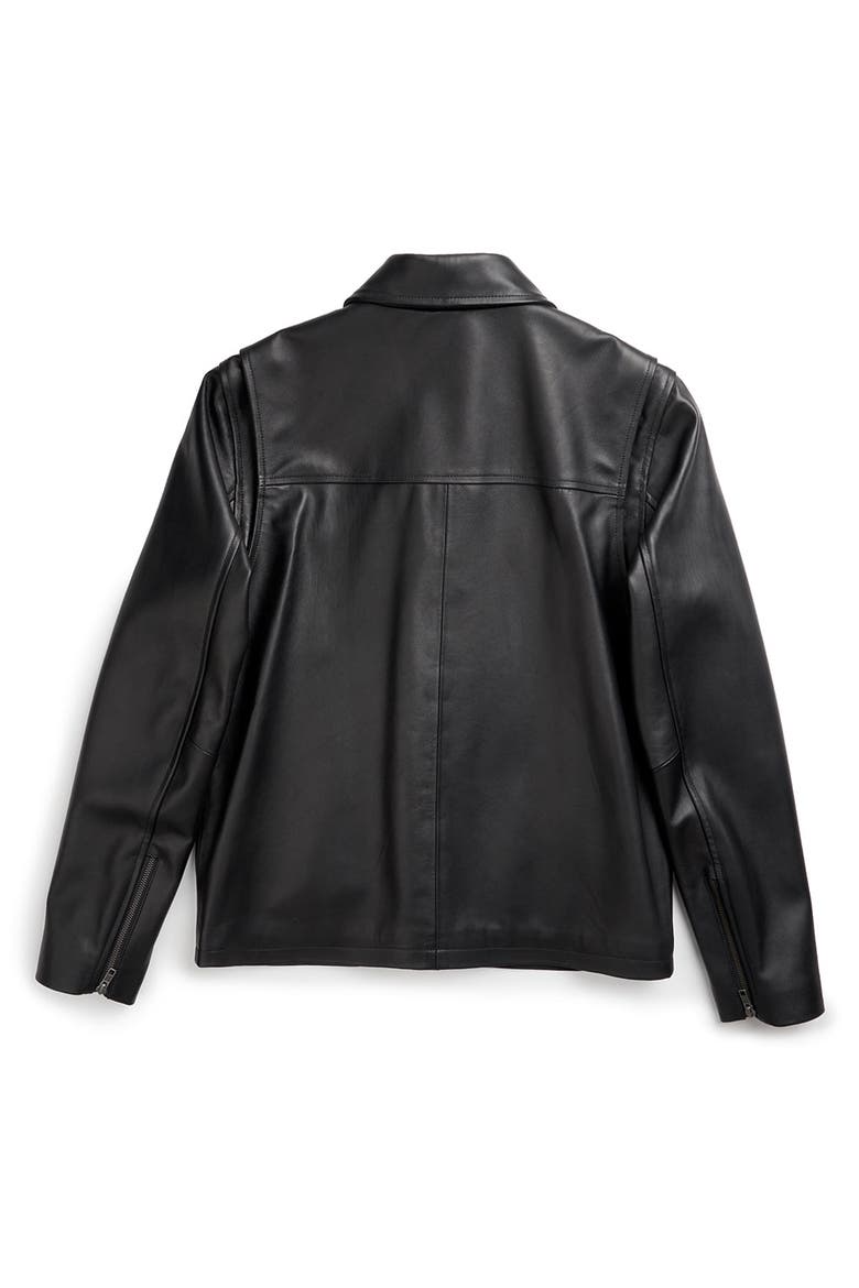 Rainer Moto  Jacket, Alternate, color, Black