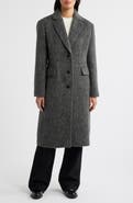Michael Kors Fitted Longline Coat