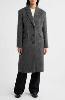 Michael Kors Fitted Longline Coat