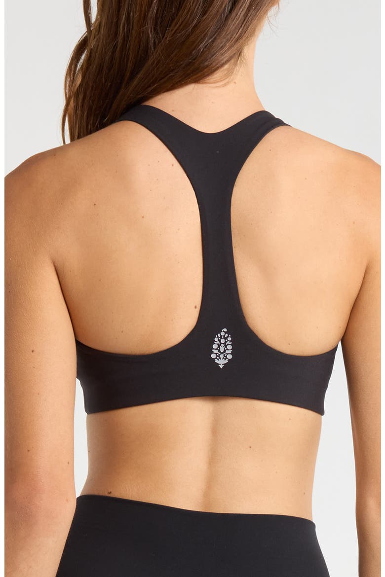 FP Movement Win Win Sweetheart Racerback Bra, Alternate, color, BLACK