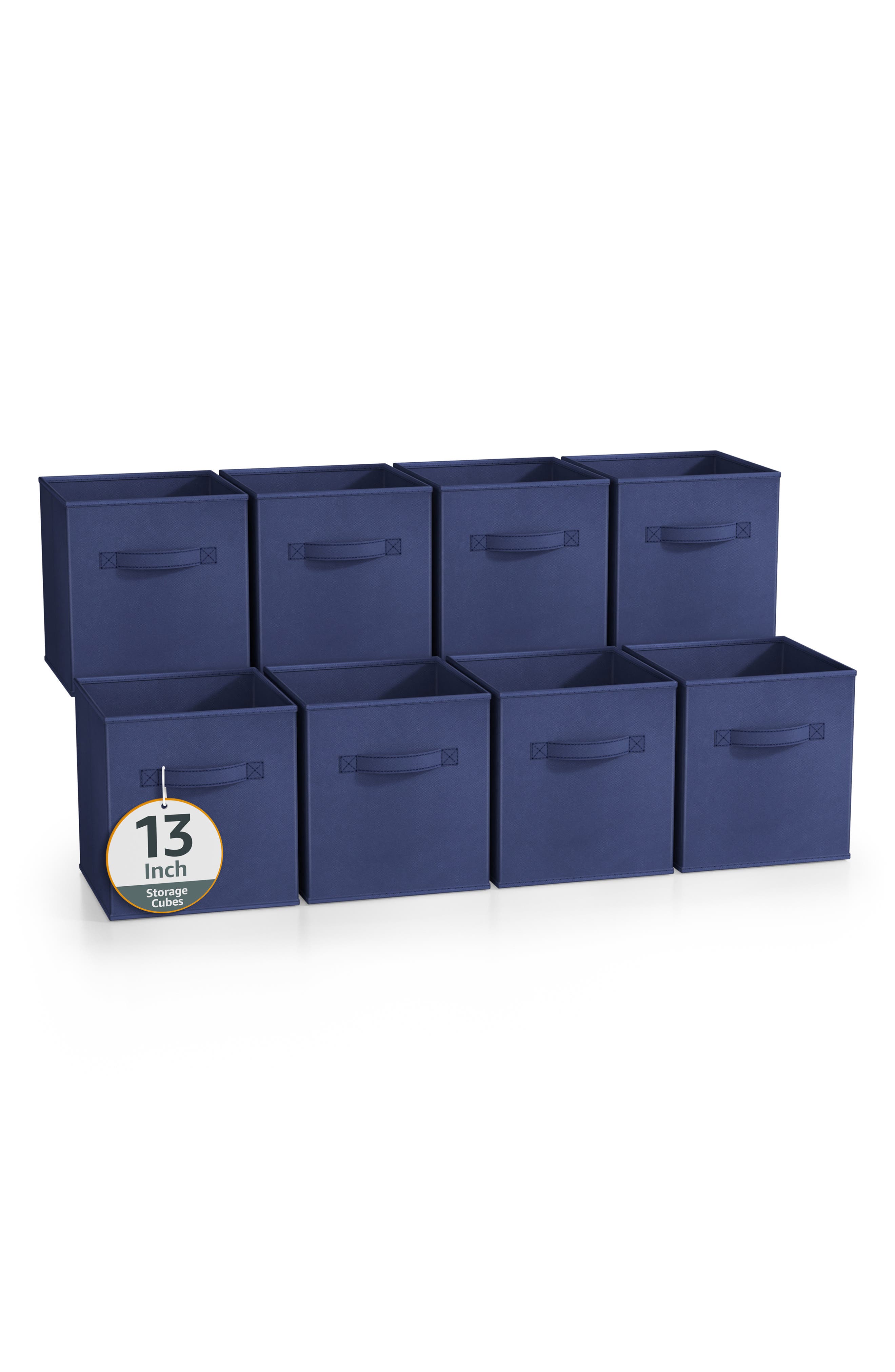SORBUS 8-Pack Collapsible Storage Cube