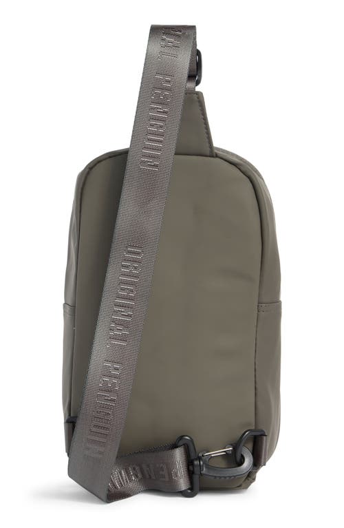 Original Penguin Sling Crossbody Bag In Gray
