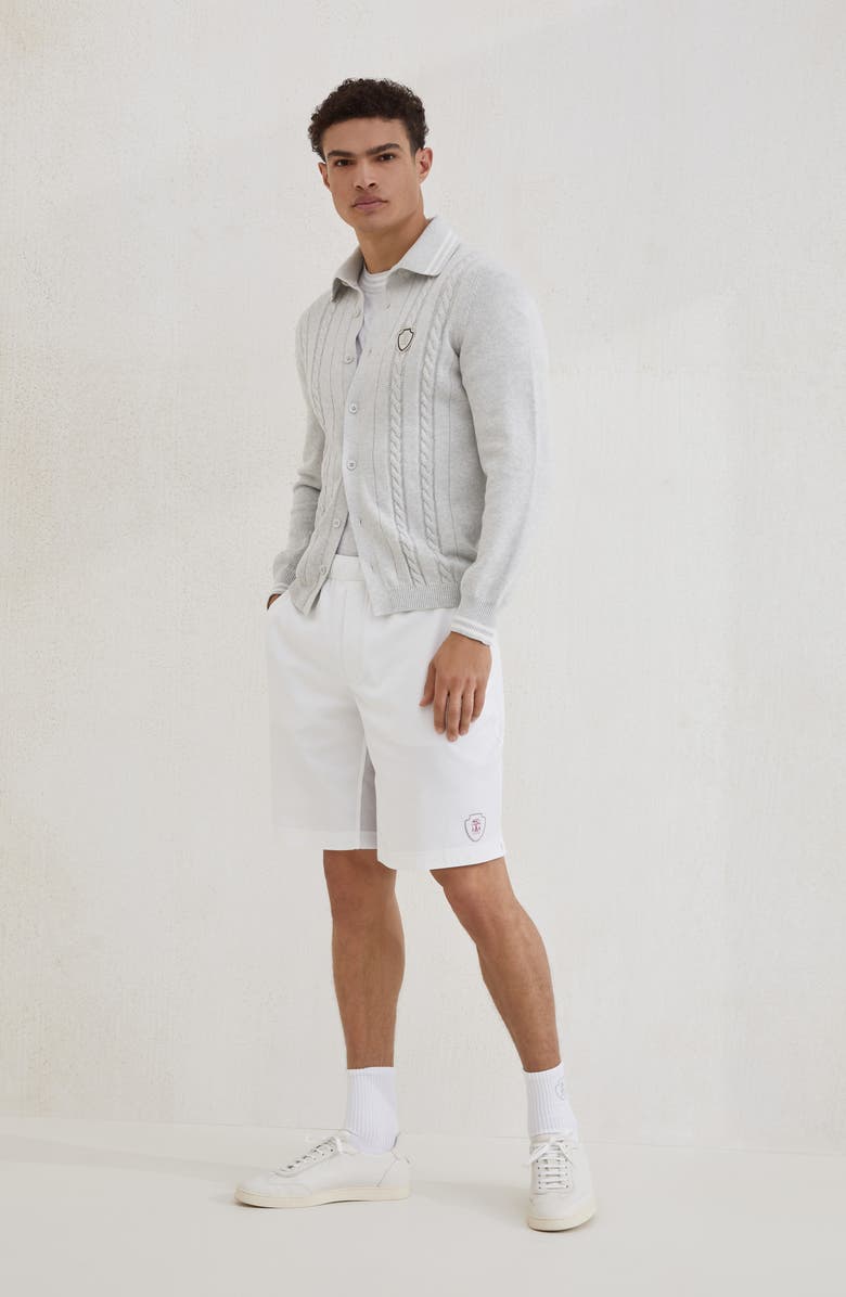 Brunello Cucinelli Jersey T-shirt, Alternate, color, Pearl Grey