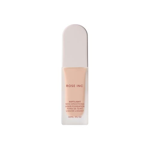 Rose Inc Softlight Skin-smoothing Liquid Foundation 8n Light Neutral In Nude
