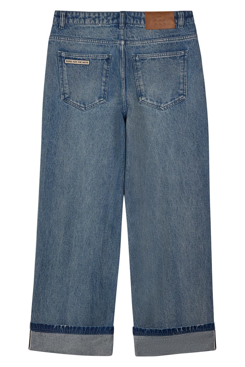 Originals Straight Leg Jeans, Alternate, color, MEDIUM BLUE DENIM