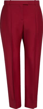 McQueen Wool & Mohair Narrow Bootcut Trousers