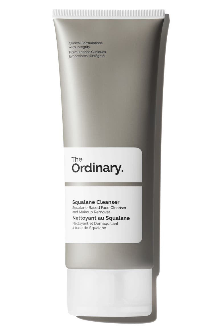 Squalane Cleanser Hydrating Makeup Remover, Main, color, NO COLOR