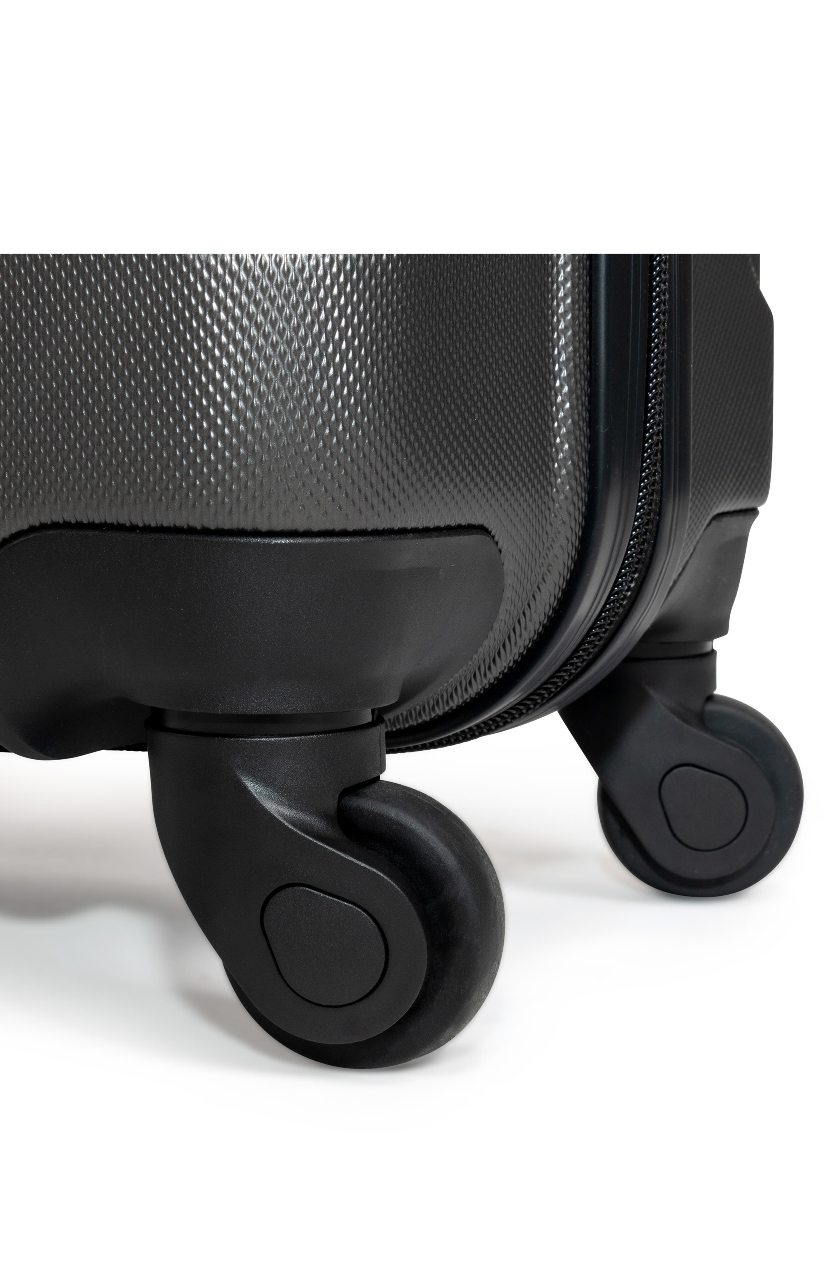 Reaction Kenneth Cole 3-Piece 4-Wheel Spinner Lightweight Luggage Set, Alternate, color, Charcoal