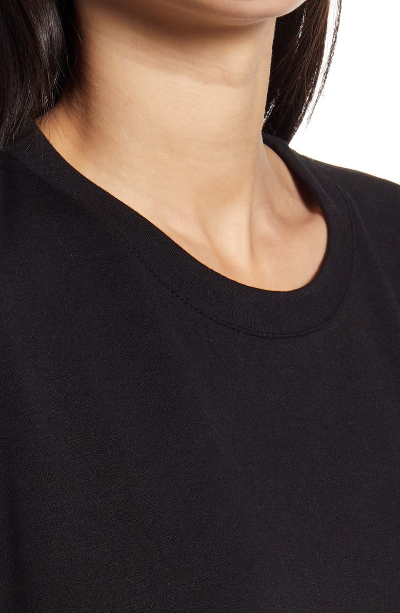 Socialite Long Sleeve Sweatshirt Minidress, Alternate, color,