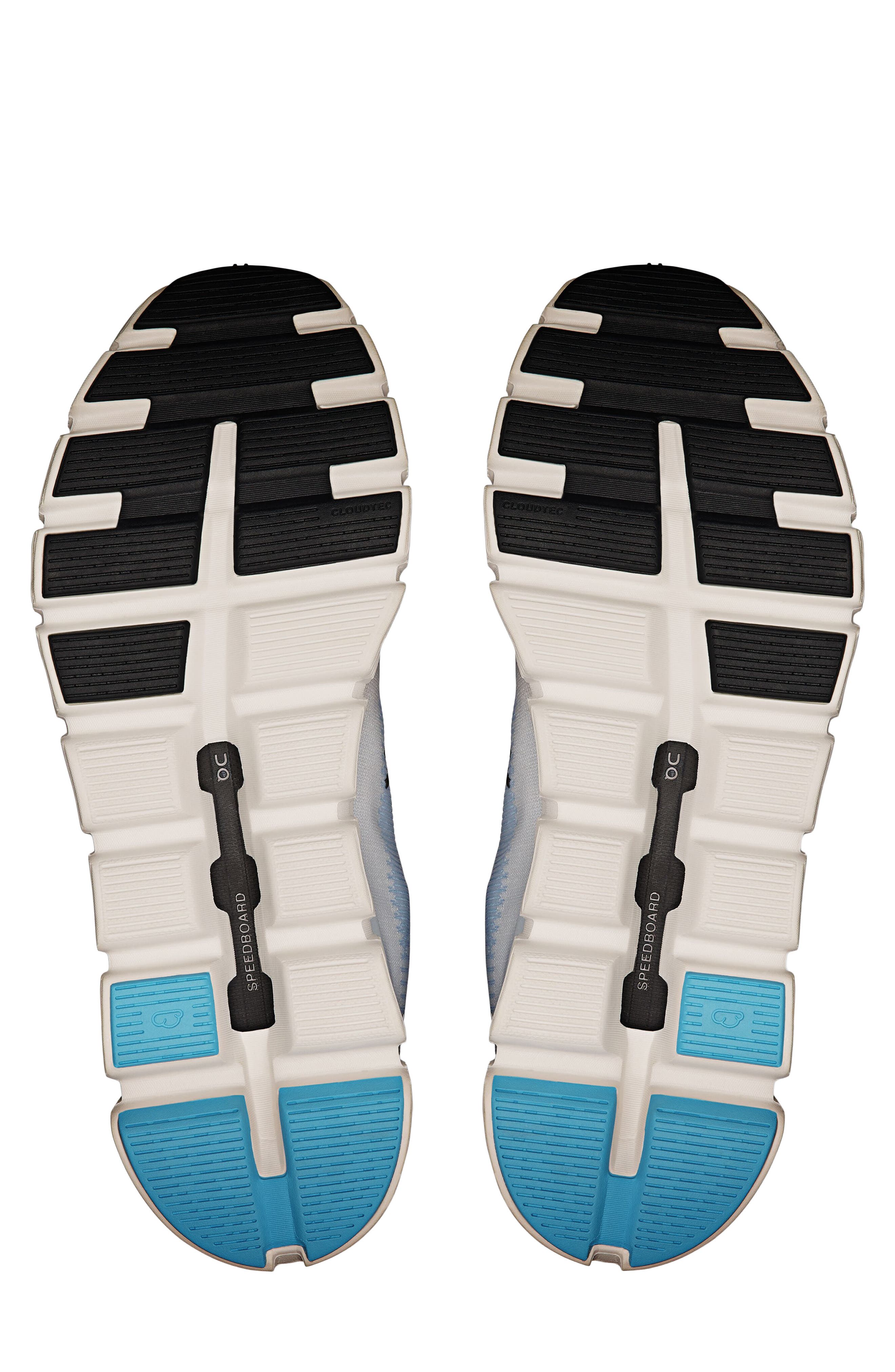 On Cloud 6 Push Sneaker, Alternate, color, Currant/ Horizon