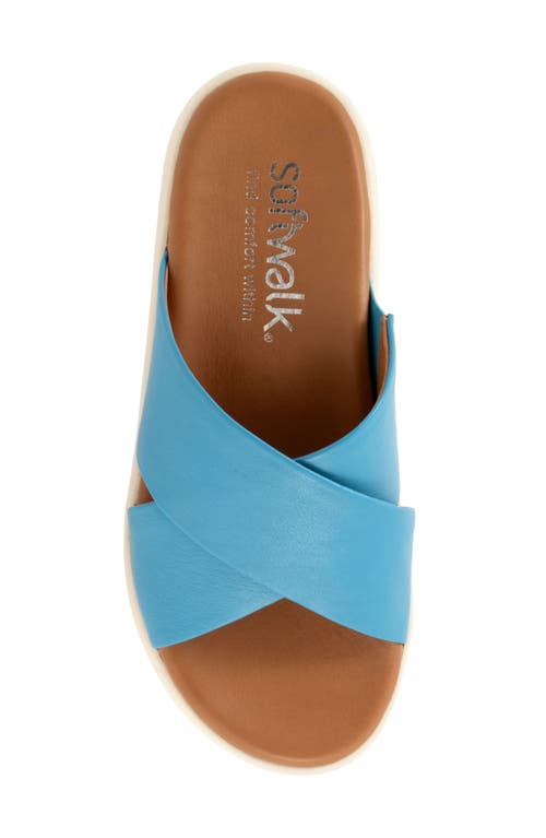 Softwalk ® Jesi Slide Sandal In Sky Blue
