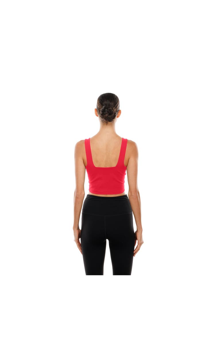 Women's New Era Orange/Red Tampa Bay Buccaneers Reversible Cropped Sport Classics Tank Top, Alternate, color, Orange