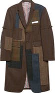 Thom Browne Patchwork Wool Coat