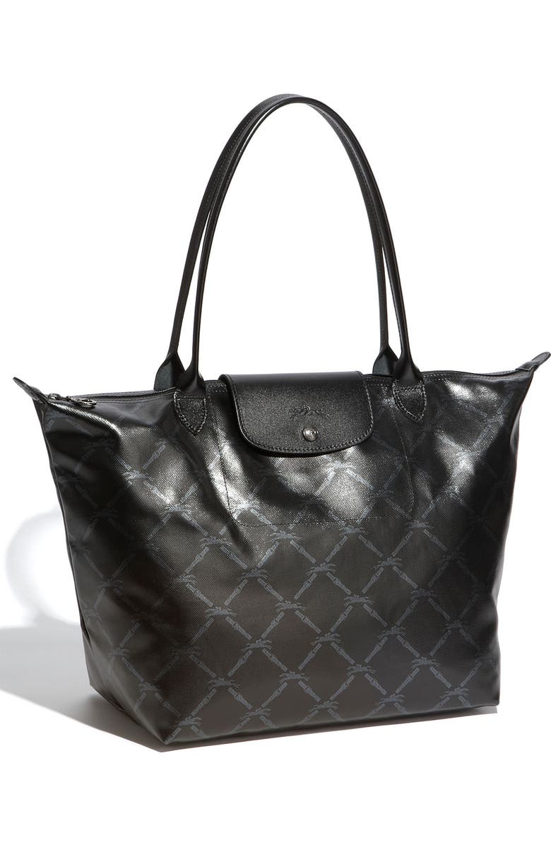 Longchamp 'LM Metal' Shoulder Tote, Main, color,