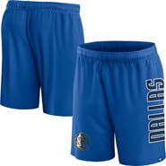 FANATICS Men's Fanatics Branded Blue Dallas Mavericks Post Up Mesh Shorts
