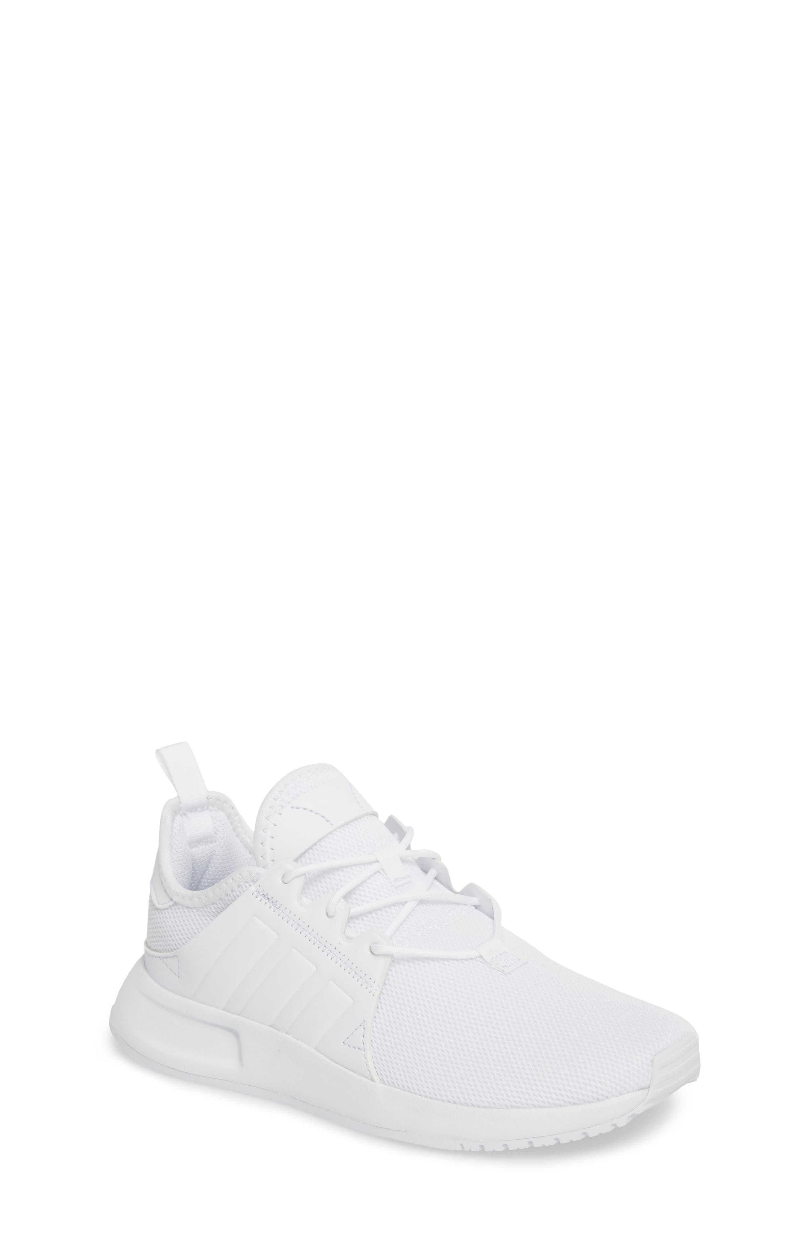 X_PLR Sneaker, Main, color, WHITE / WHITE / WHITE